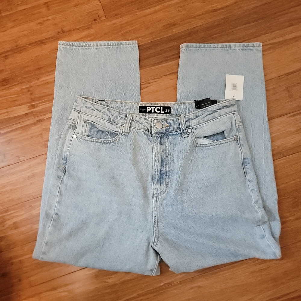 PTCL NWT High Rise Skinny Fit Light Wash Denim Jeans Size 29